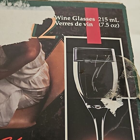 Libbey Wine Glasses Set Of 12 Clear - Picture 4 of 16